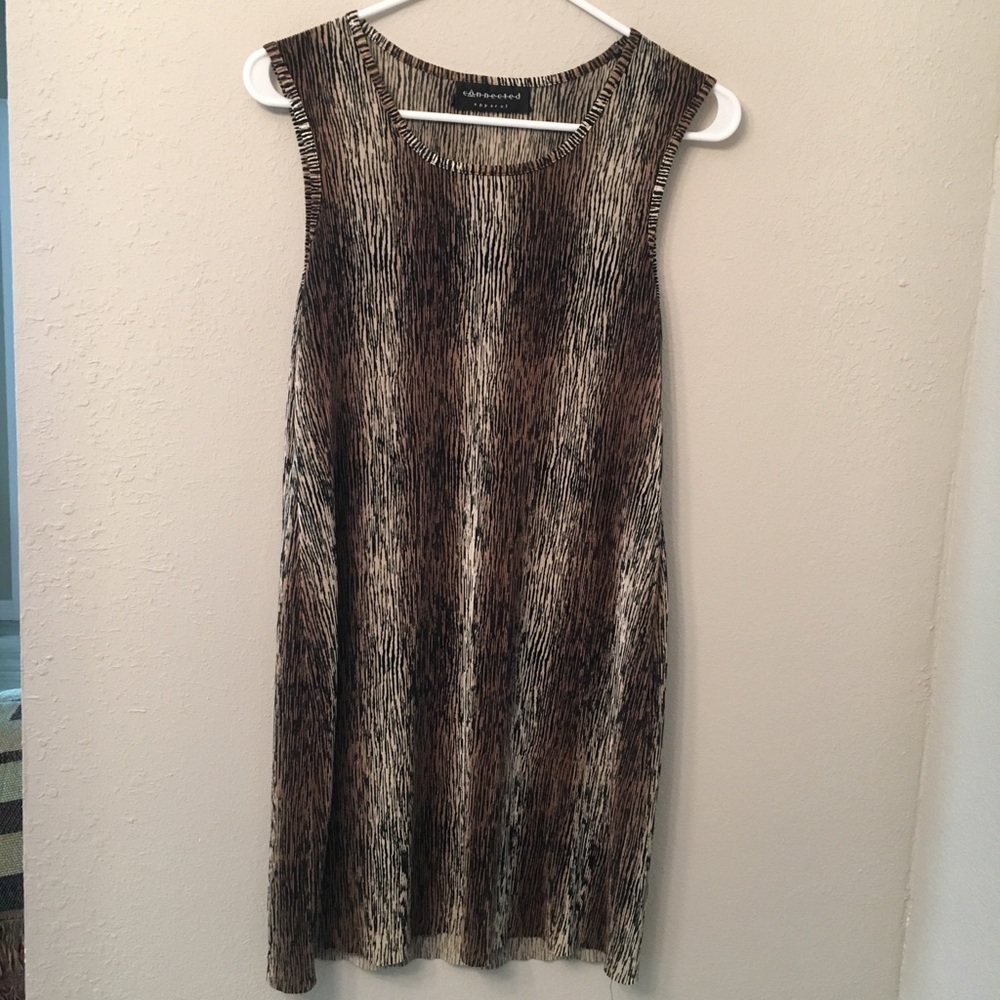 Leopard print dress